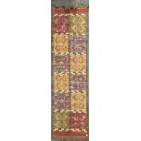 A North African hand woven wool runner, 69 x 214cm. Provenance: estate of a gentleman scholar