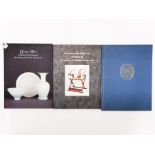 A volume of 'Chinese ceramics, The New Standard Guide' by He Li, together with reference books on