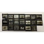 A group of 20 aircraft and military related World War I lantern slides.