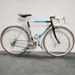 A Concorde 'Classic' Giro D'Italia road bicycle with Shimano 105 breaks and gears and Zefal SP2