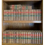 Forty eight half leatherbound volumes of the 'Waverley novels, Guy Manering' 1829 Cadell and Co,
