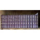 Twenty clothbound volumes of 'Gordon's Classic Library', H. 16cm. With box.