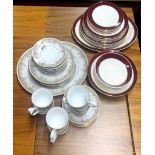 A Noritake Ireland tea and part dinner service, together with further dinner china.