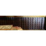 Twenty three clothbound volumes of Encyclopaedia Britannica 1967, H. 28cm.