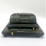 A vintage Hamann automat S adding machine.