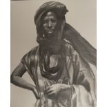Dotun Alabi, "Herdsman", pencil on paper, 52 x 64cm, c. 2021. A Hausa herdsman after a long days