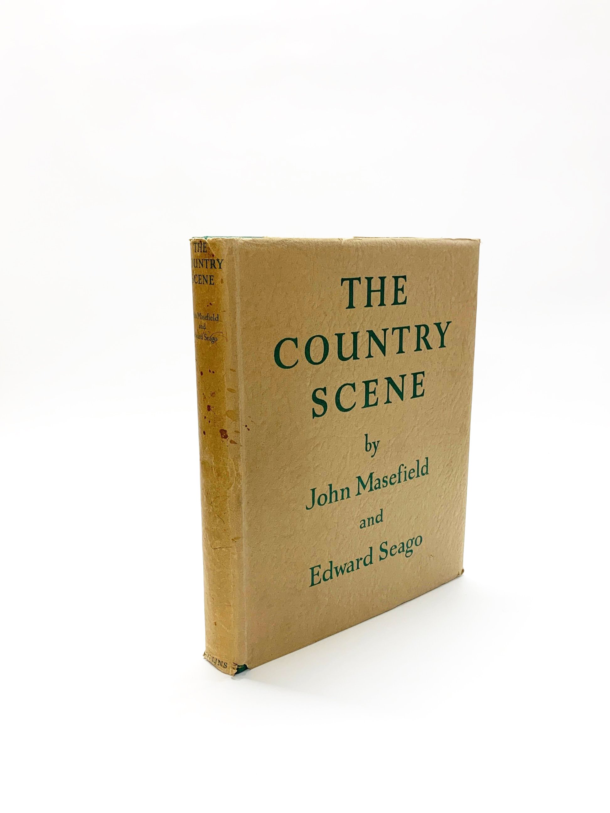 A 1937 first edition volume of The Country Scene by John Masefield with illustrations by Edward