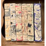 Six volumes of Arthur Ransome children's books with original dust jackets.