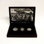 A boxed Battle of Britain silver proof coin set.