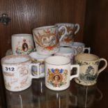A group of mixed Royal commemorative items.