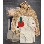 A quantity of French Foreign Legion and other uniform items.