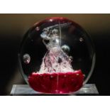 Caithness Crystal 'TANGO' Paperweight Signed. A beautiful Catithness paperweight 'TANGO' signed on