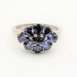 Sterling Silver Tanzanite Ring New with Gift Pouch. A superb Tanzanite ring in 925 sterling silver