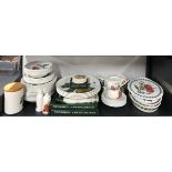 An extensive quantity of Portmeirion table ware.