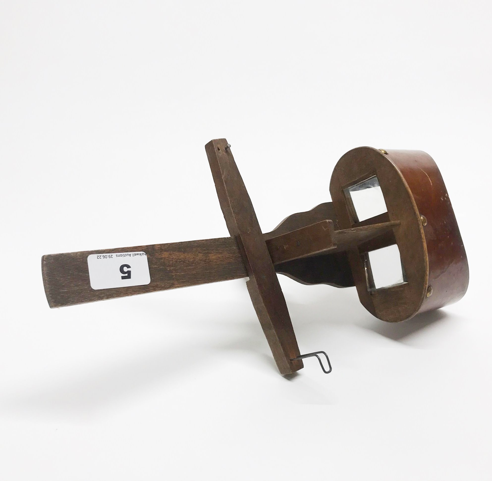 A 19th century hand held stereo photograph viewer, together with a collection of stereo cards. - Image 3 of 3