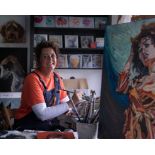 Award winning York based artist Lucie Wake is forging her way into the world of portrait painting.