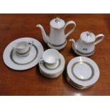 A quantity of Wedgwood Argyll pattern tea china.