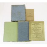 A collection of interesting 19th and early 20th century volumes of books.