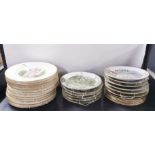 A quantity of Wedgwood collectors plates.