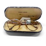 A pair of vintage Georgio Armani spectacles.