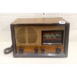 A vintage Cossor radio.