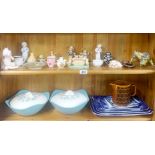 A quantity of vintage china items etc.