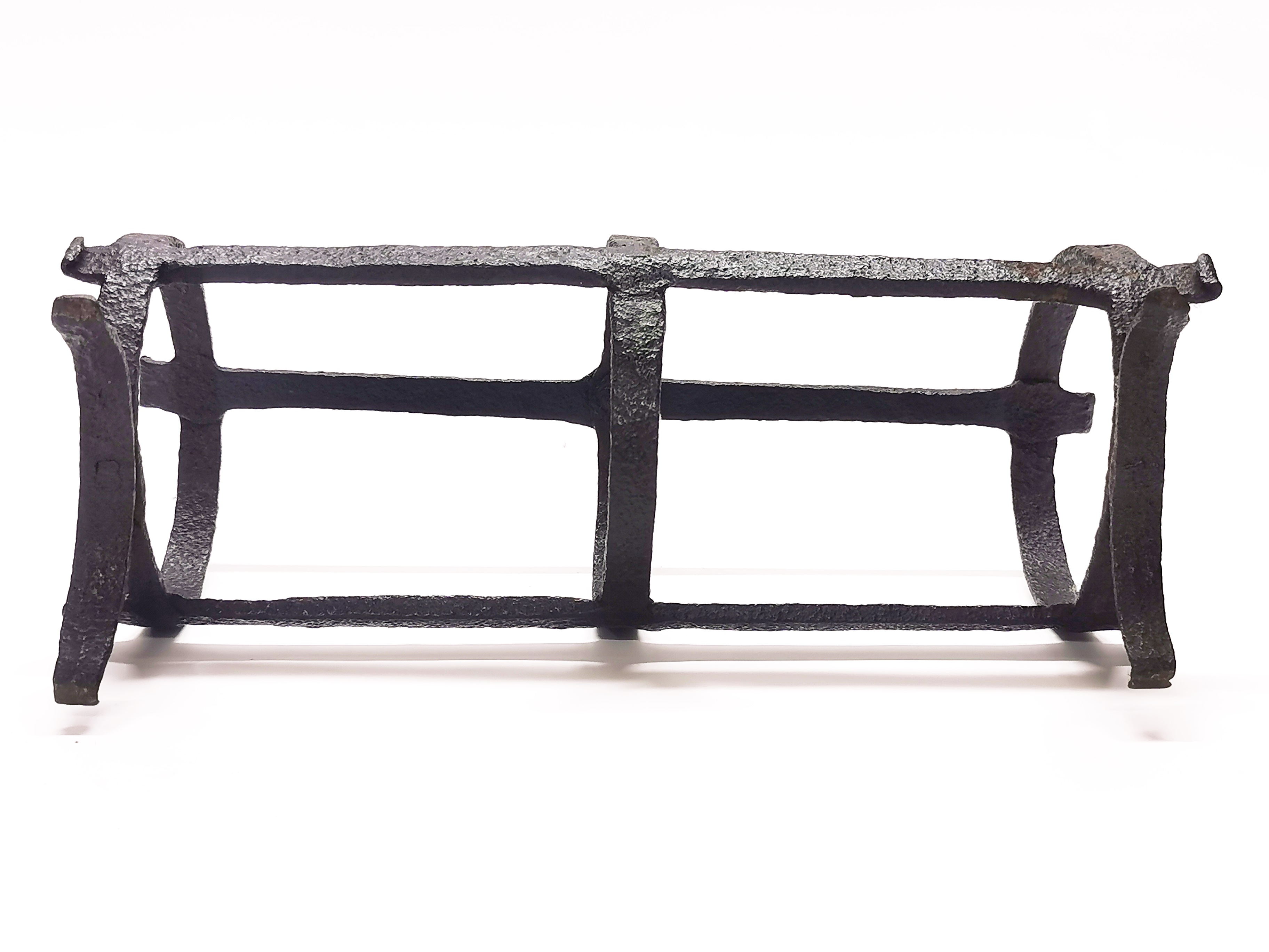 An 18th century wrought iron pipe kiln, L. 35cm. Prov. Estate of the late Dr. James (Jim) Bynon. - Image 2 of 2