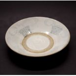 An 18th / 19th century Chinese hand painted provincial porcelain bowl, Dia. 25cm.