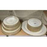 An extensive quantity of Royal Worcester Viceroy pattern dinner china.