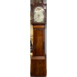 An 18th century mahogany long cased clock by William Lister of Halifax with striking date movement