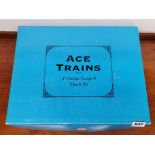 An Ace trains vintage 'O' gauge coach set B.R.