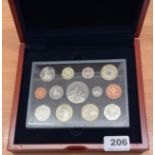 A Royal Mint Executive Proof collection of British coins.