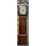 An 18th century mahogany long cased clock by William Lister of Halifax with striking date movement