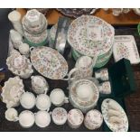 An extensive Minton Haddon Hall pattern tea, coffee and dinner service.