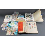 A quantity of mixed stamps and albums.