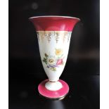 Circa 1930's JKW Western Germany Porcelain Vase. A fine quality porcelain vase by JKW Western