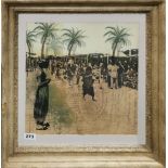 A framed pencil signed limited edition print by T. L. Beaumont, frame size 49 x 50cm.