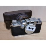 A Leica no. 478557 camera body.