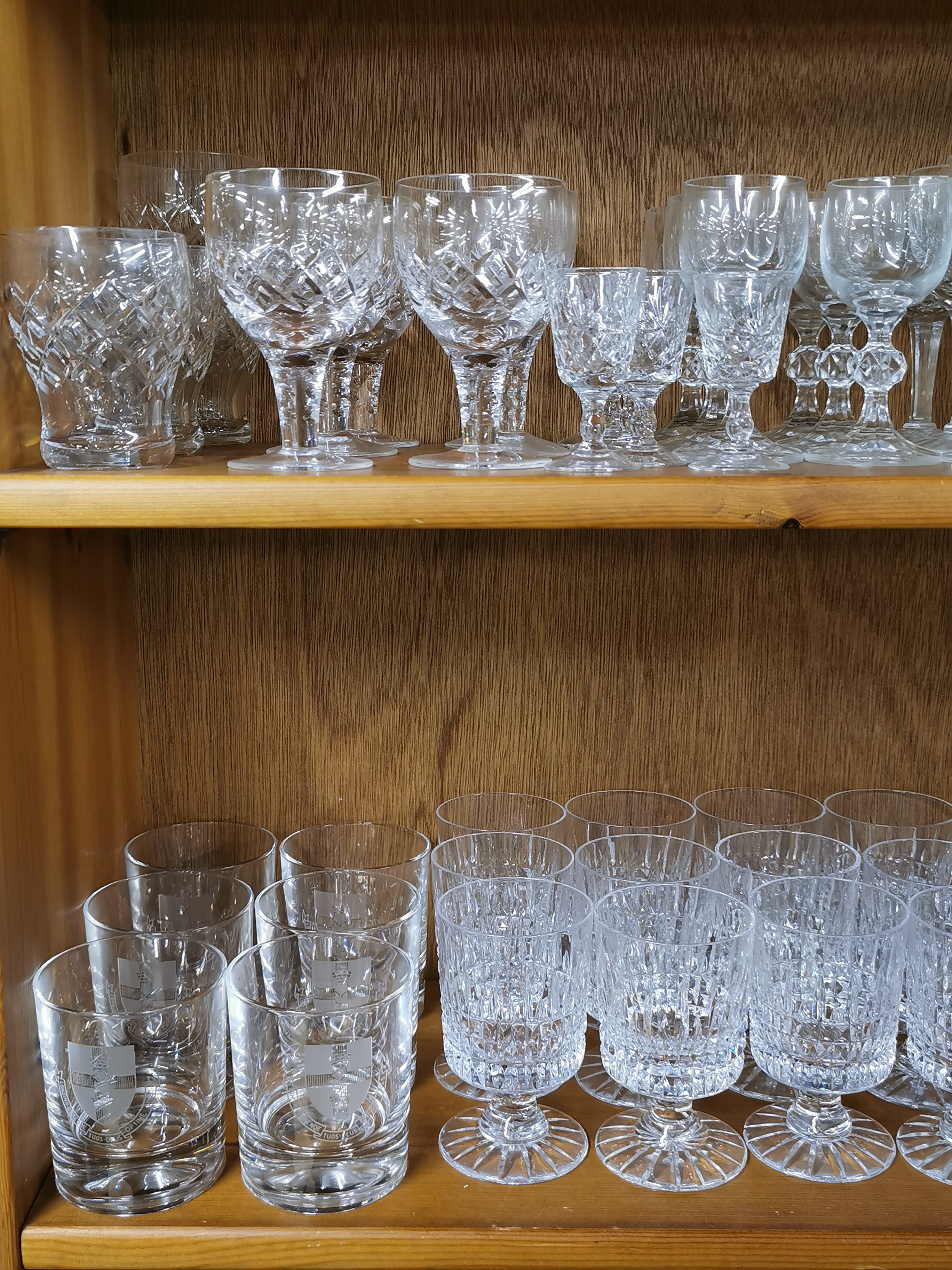 A quantity of good glassware including Royal Doulton. - Image 2 of 3