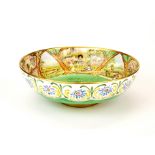 A fine Royal Doulton hand painted porcelain bowl, Dia. 18cm. D. 6cm.