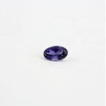 An unmounted natural iolite, approx. 1.74ct.