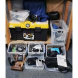 A quantity of photographic and sound equipment.