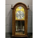 A President wall clock, H. 70cm.
