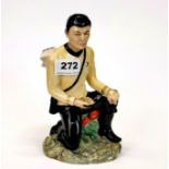 A Kevin Francis artist's original figure of Star Trek character 'Scottie' by John Michael, H. 19cm.