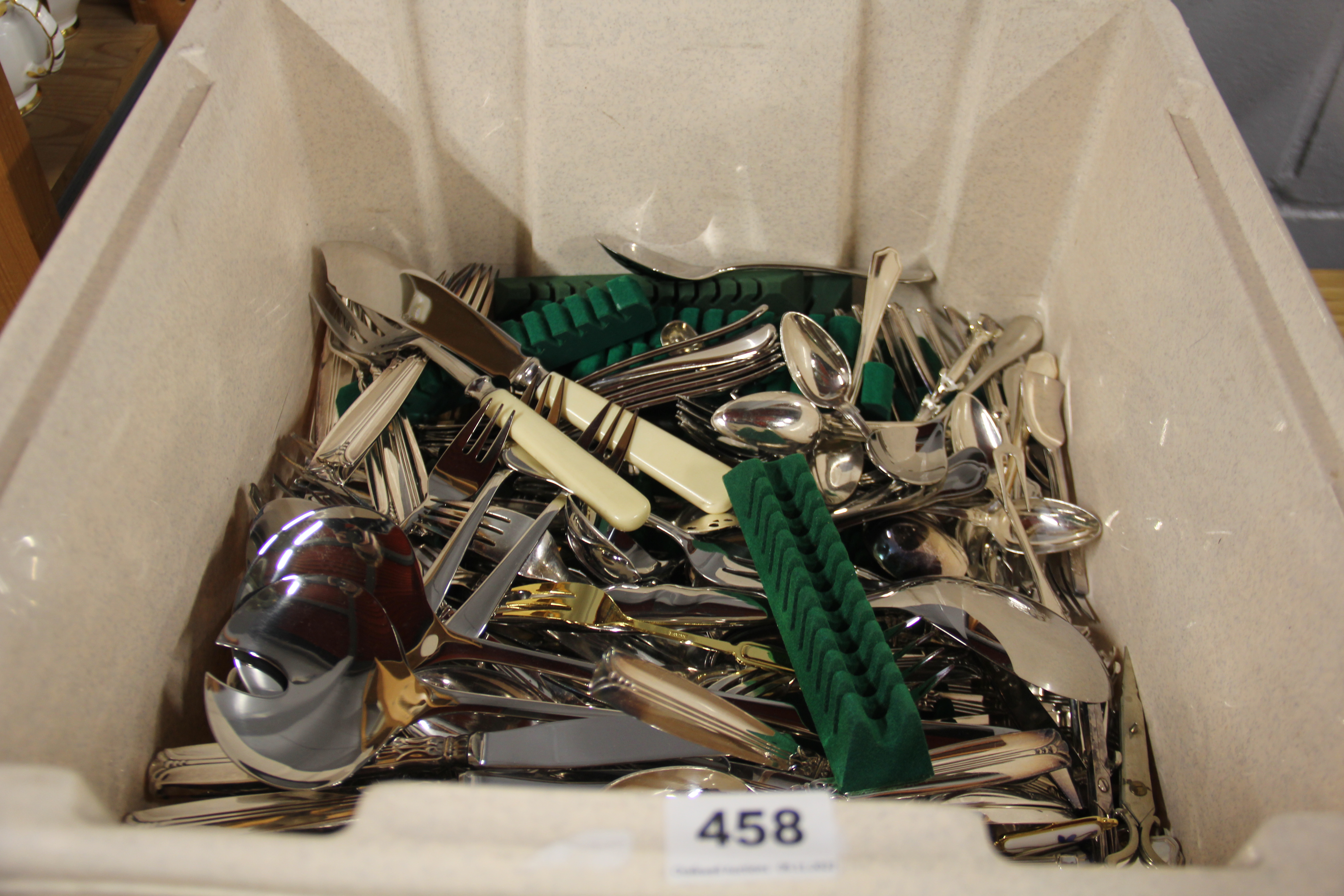 A quantity of silver plated cutlery. - Image 2 of 2