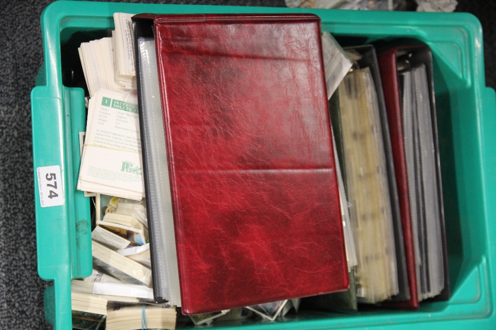 A large collection of mixed cigarette and tea cards.