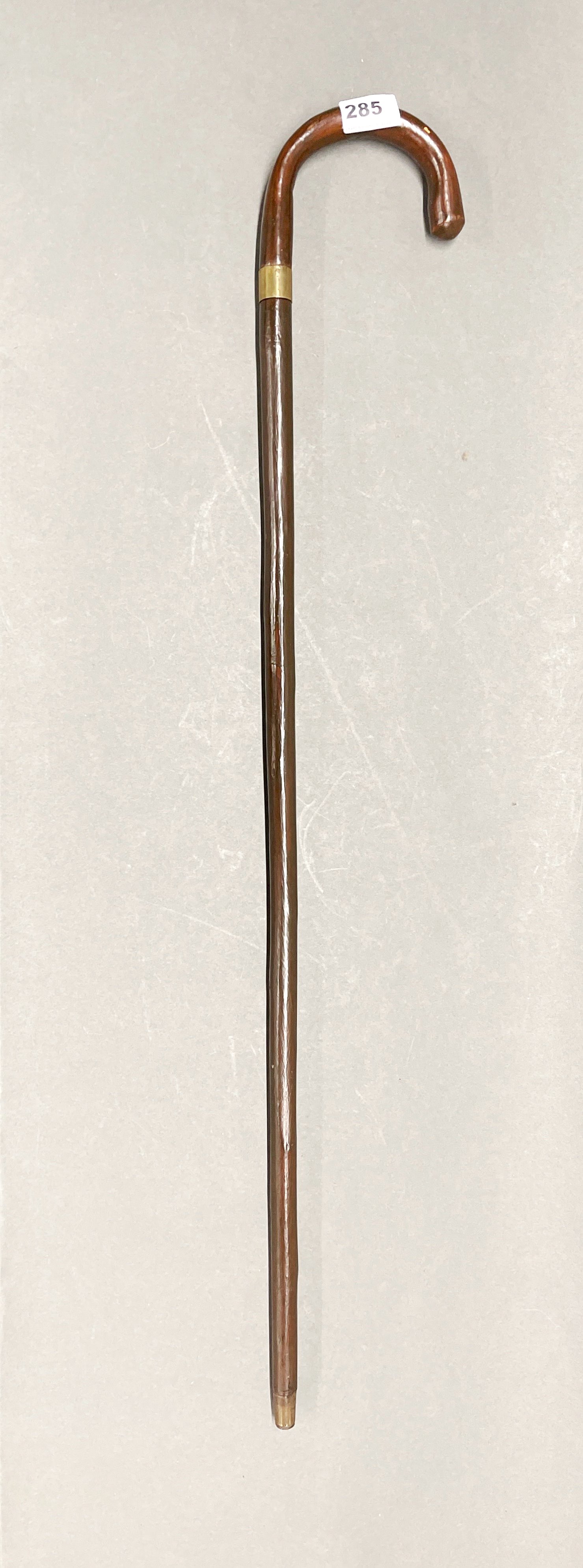 A 19th century gentlemans sword stick walking cane, L. 89cm. - Image 2 of 2