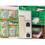 A quantity of Subbuteo football teams and accessories.