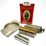 A small group of gentleman's antique smoking related items.