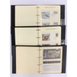 A quantity of mixed first day cover stamp albums.